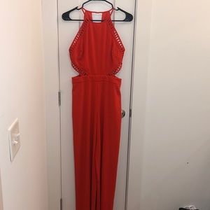 Boutique long pant romper